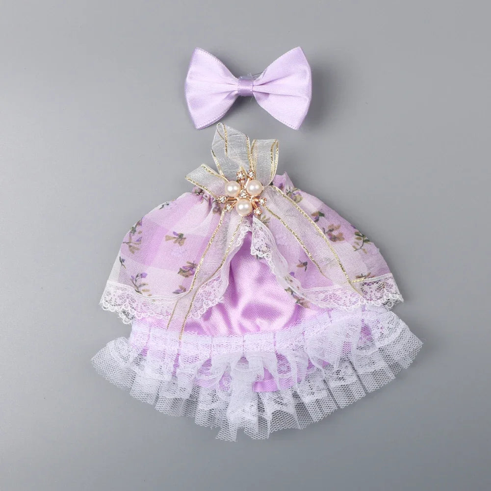 Labubu Doll Clothes Set – Fashion Outfit for 11–17cm Dolls