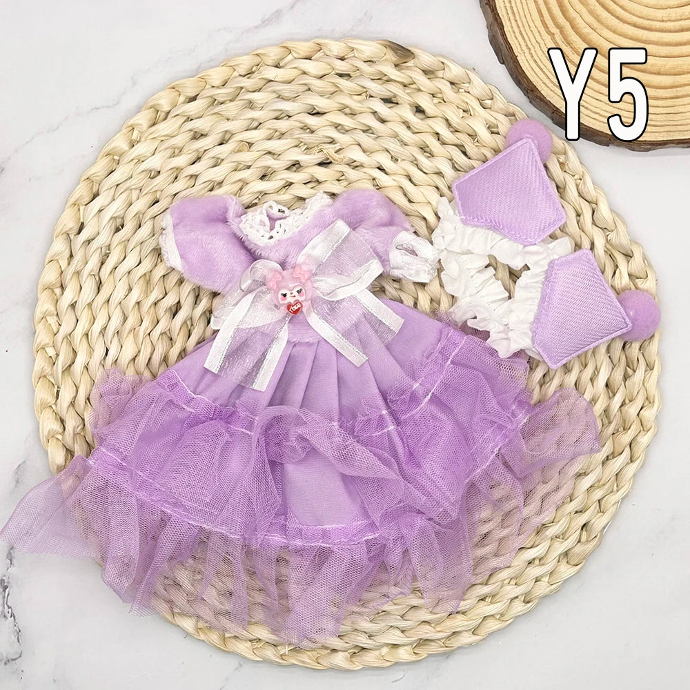Full Set 1/6 Bjd Dolls Clothes 30cm Anime Kawaii