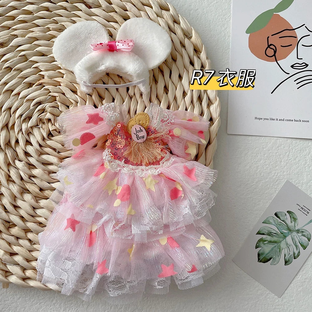 Summer Dress for 1/6 BJD Dolls – Fashion Outfit for 12” (30cm) Dolls
