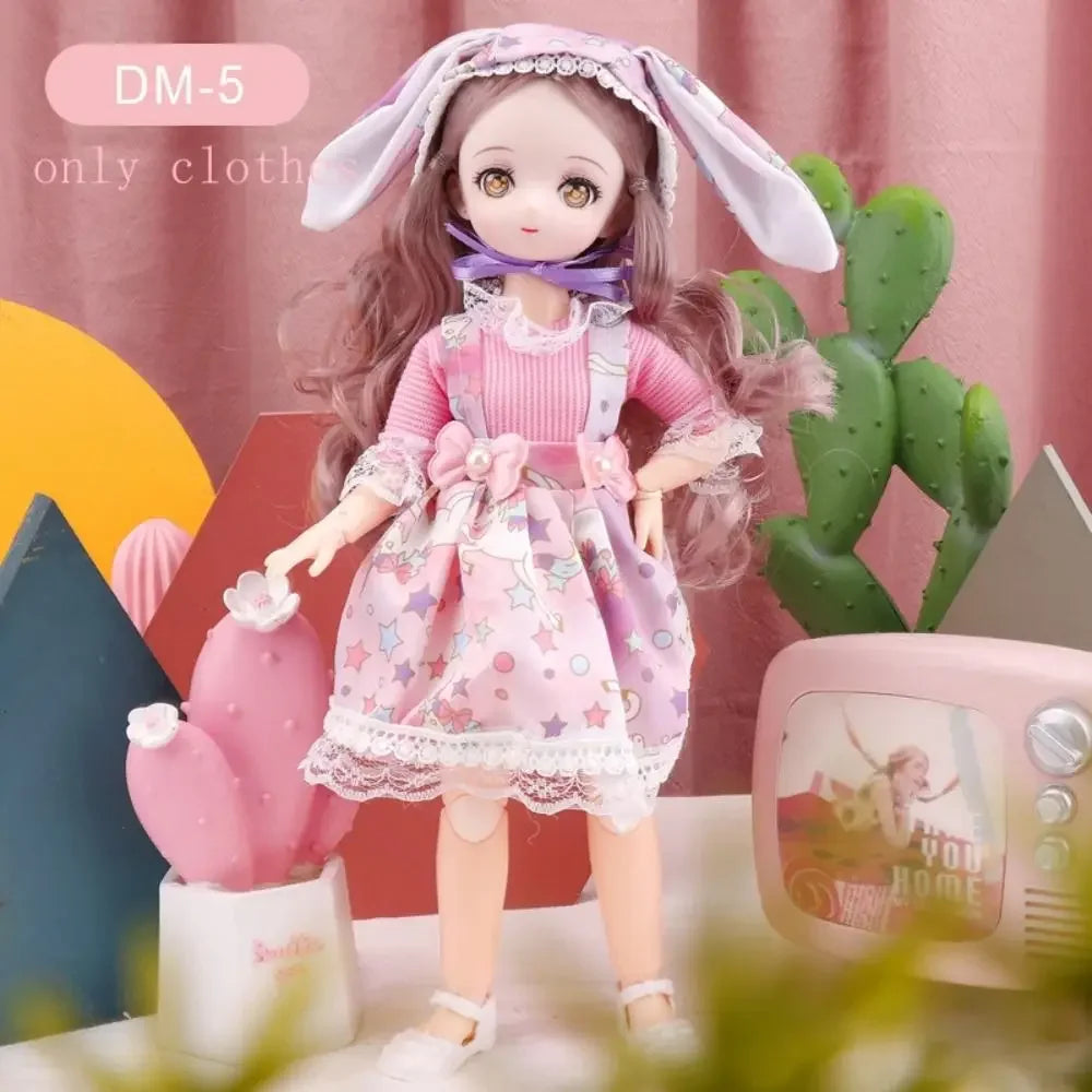 Anime Doll Clothes for 30cm BJD Dolls – Fashion Outfit