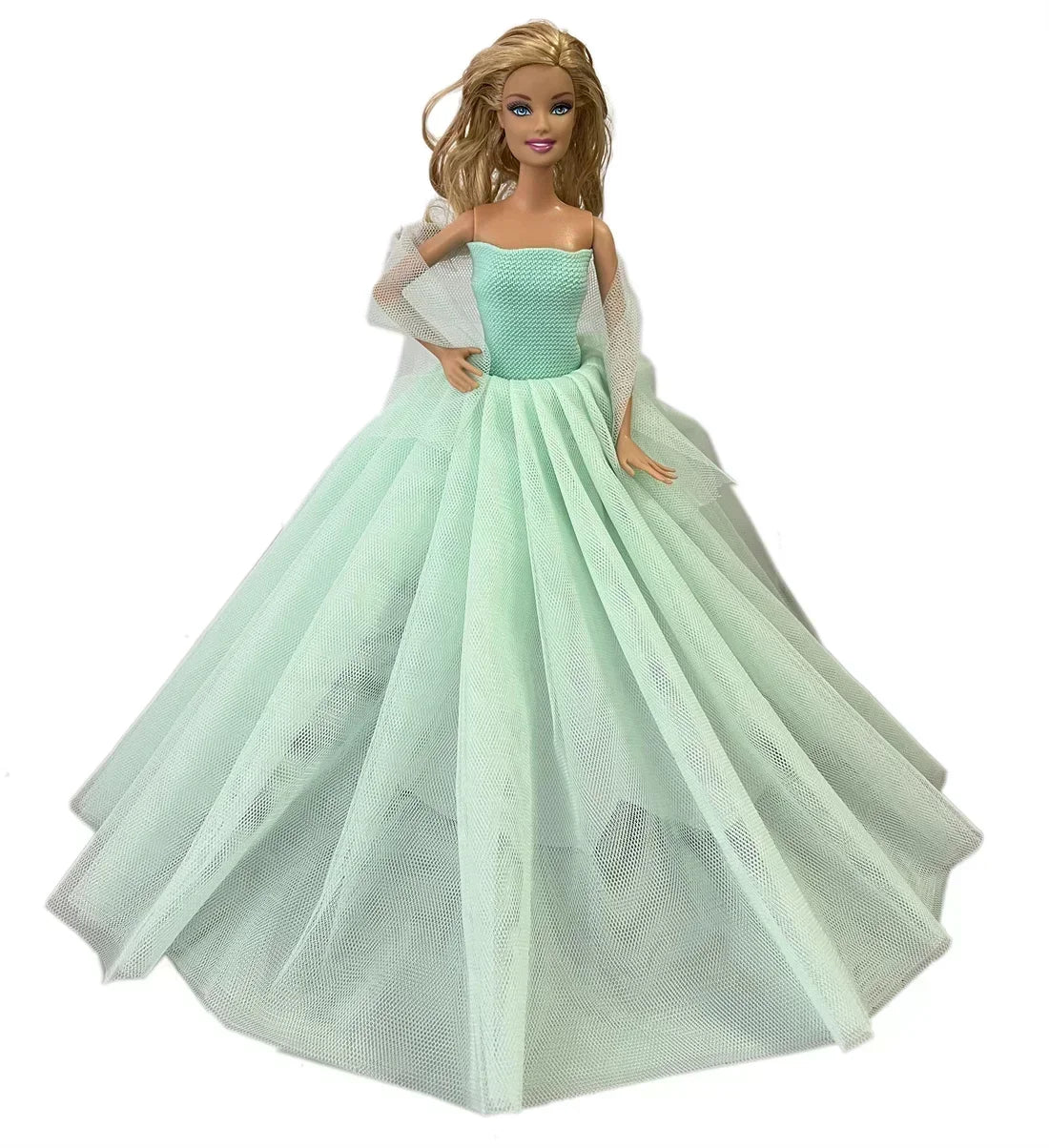 Doll Clothes Set with Shoes & Shawl for 30cm / 11’’ Dolls