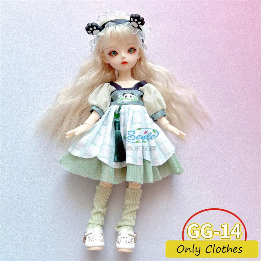 1/6 BJD Doll Clothes Set – Fashion Outfit for 12” (30cm) Dolls