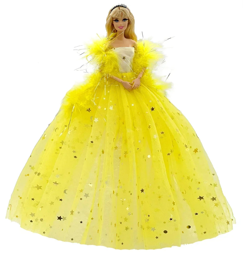 Doll Clothes Set with Shoes & Shawl for 30cm / 11’’ Dolls