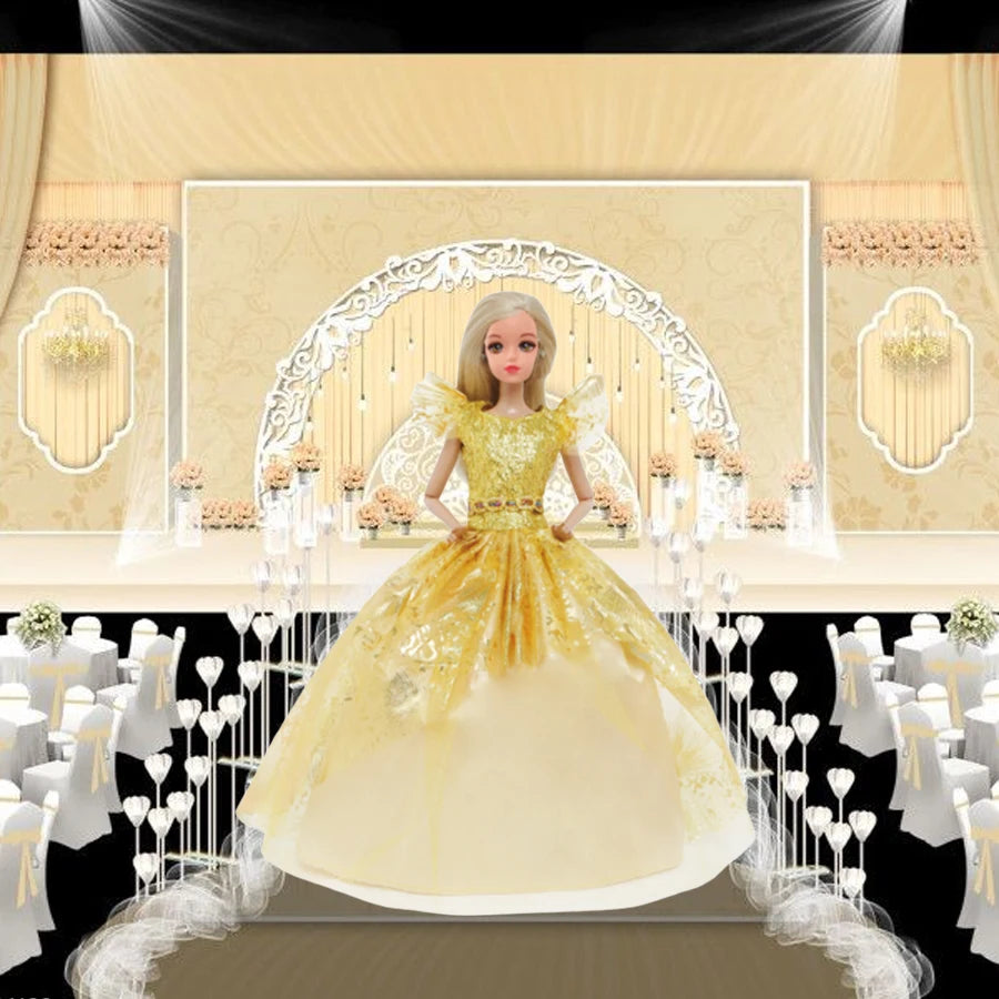 Western Style Doll Dress for 30cm / 1/6 Scale Dolls
