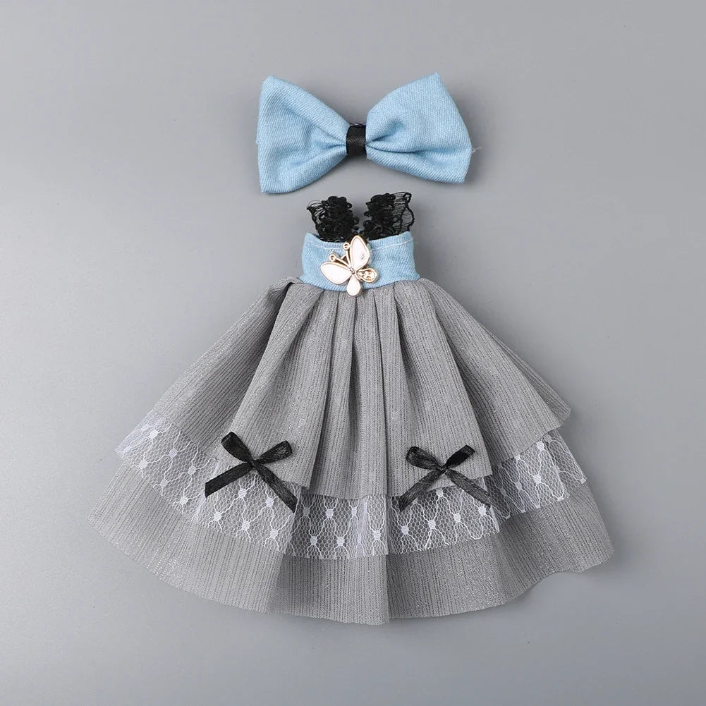 Labubu Doll Clothes Set – Fashion Outfit for 11–17cm Dolls