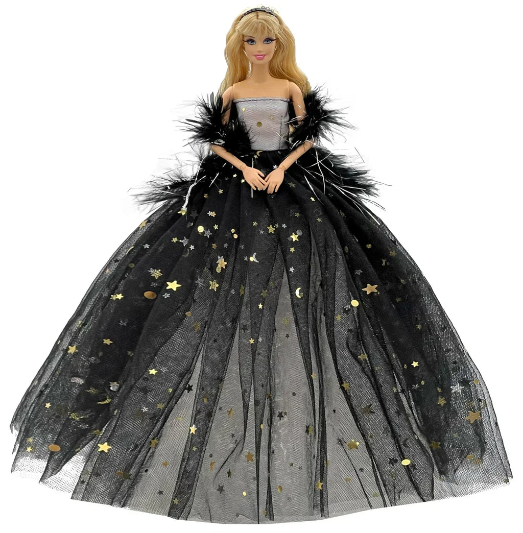 Doll Clothes Set with Shoes & Shawl for 30cm / 11’’ Dolls