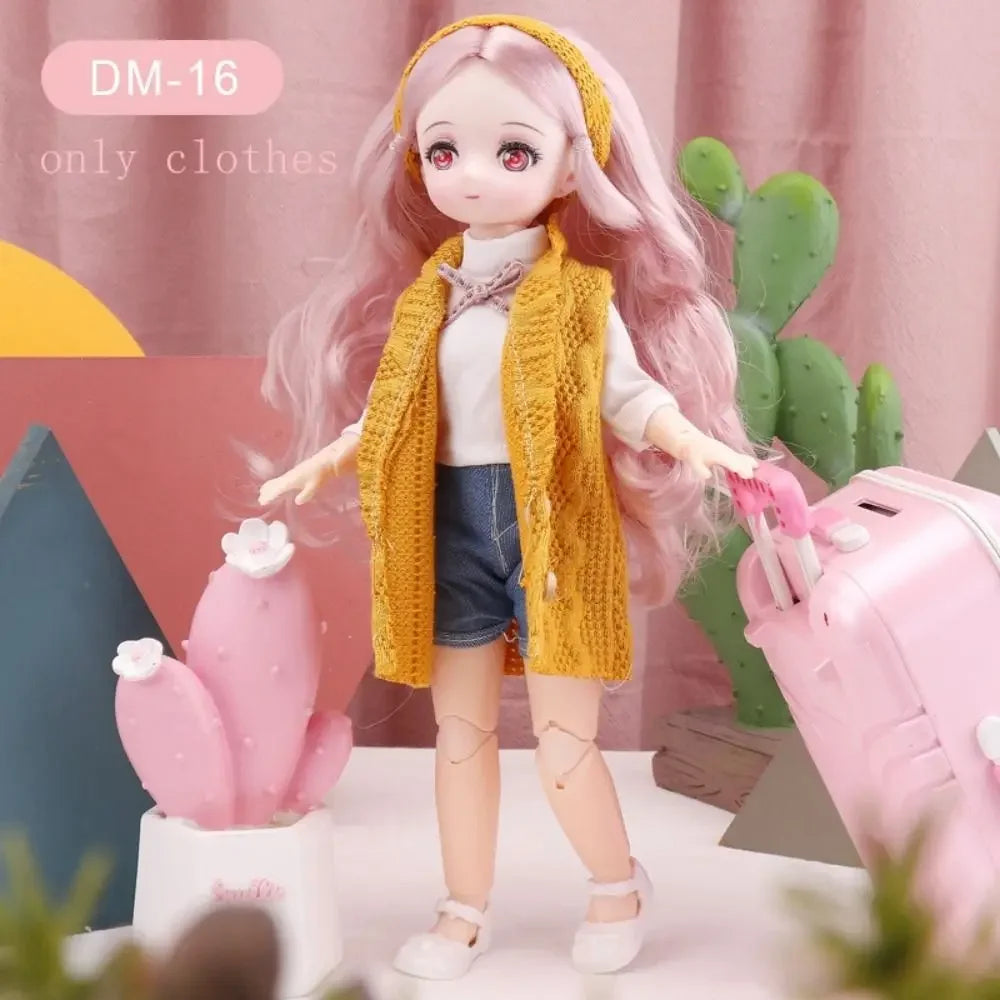 Anime Doll Clothes for 30cm BJD Dolls – Fashion Outfit