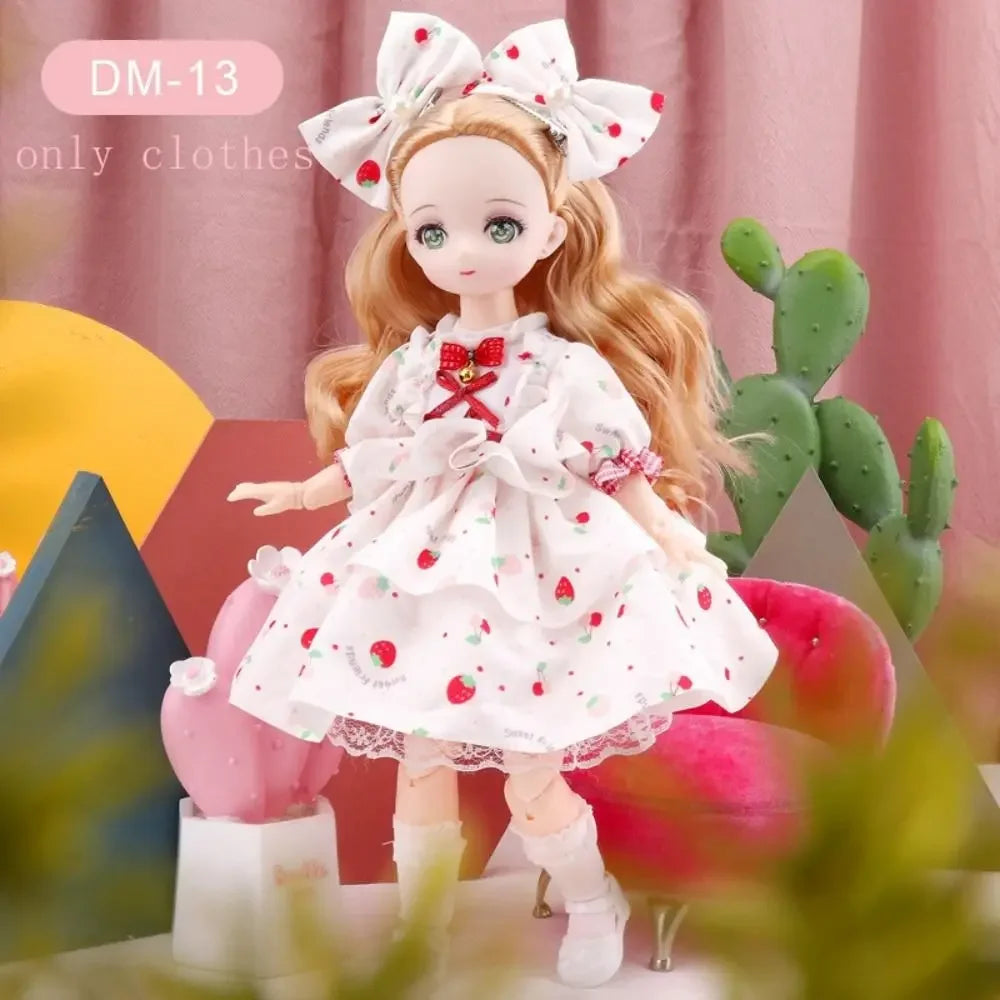 Anime Doll Clothes for 30cm BJD Dolls – Fashion Outfit