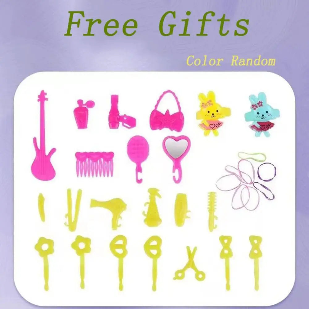 30cm BJD Fashion Doll with Skirt & Shoes – Premium Plastic Collectible To