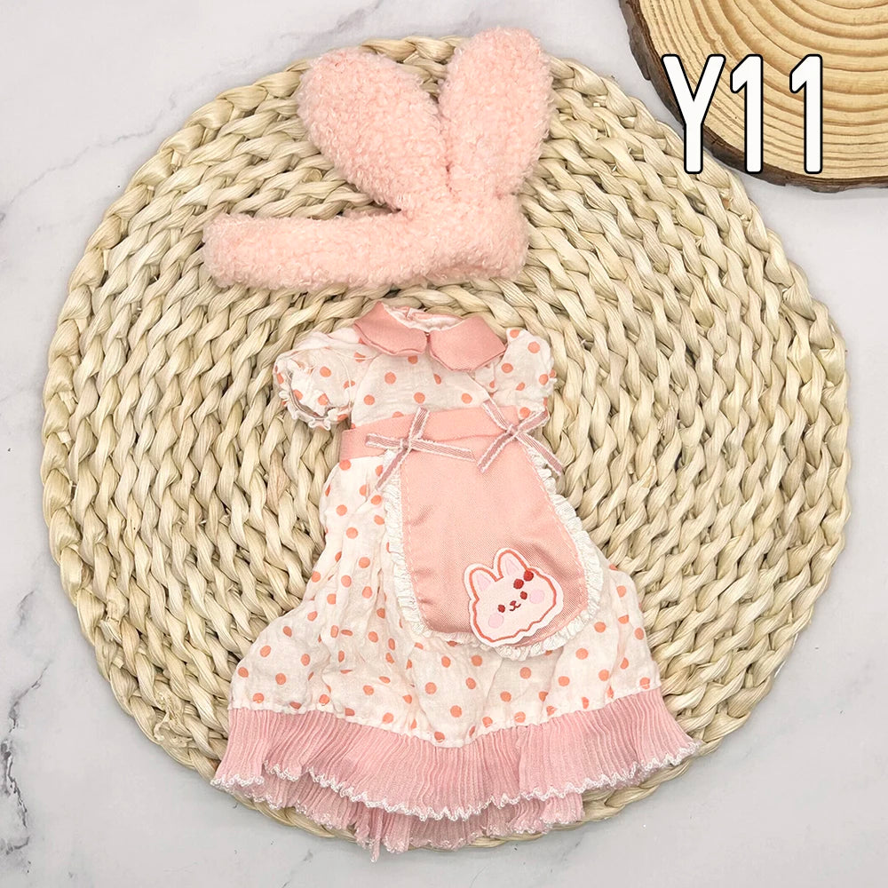 Full Set 1/6 Bjd Dolls Clothes 30cm Anime Kawaii