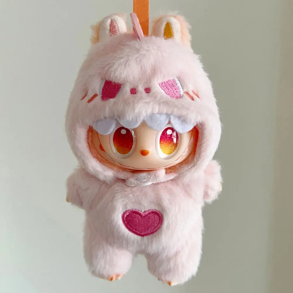 Labubu Doll Clothes Set – Fashion Outfit for 11–17cm Dolls