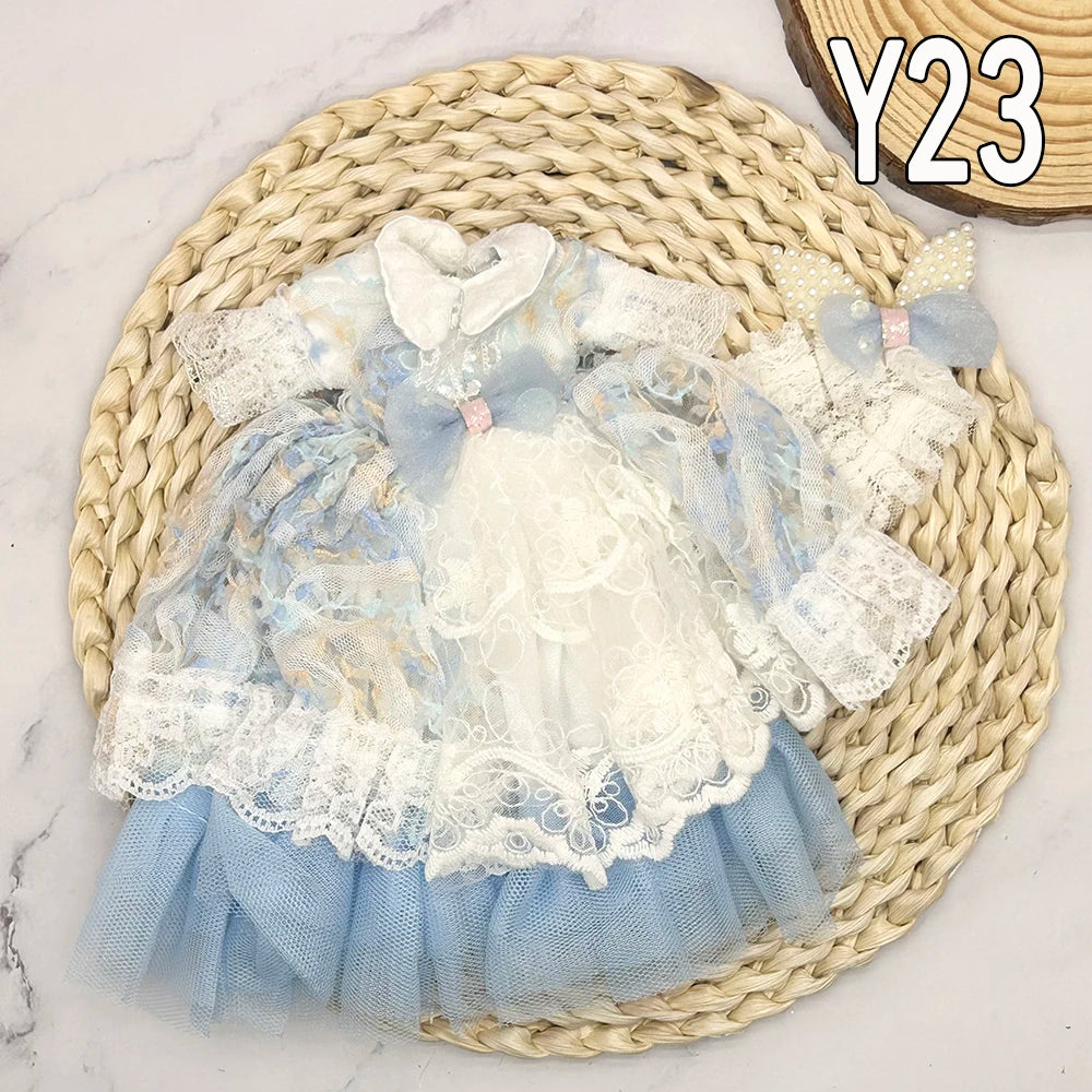 Full Set 1/6 Bjd Dolls Clothes 30cm Anime Kawaii