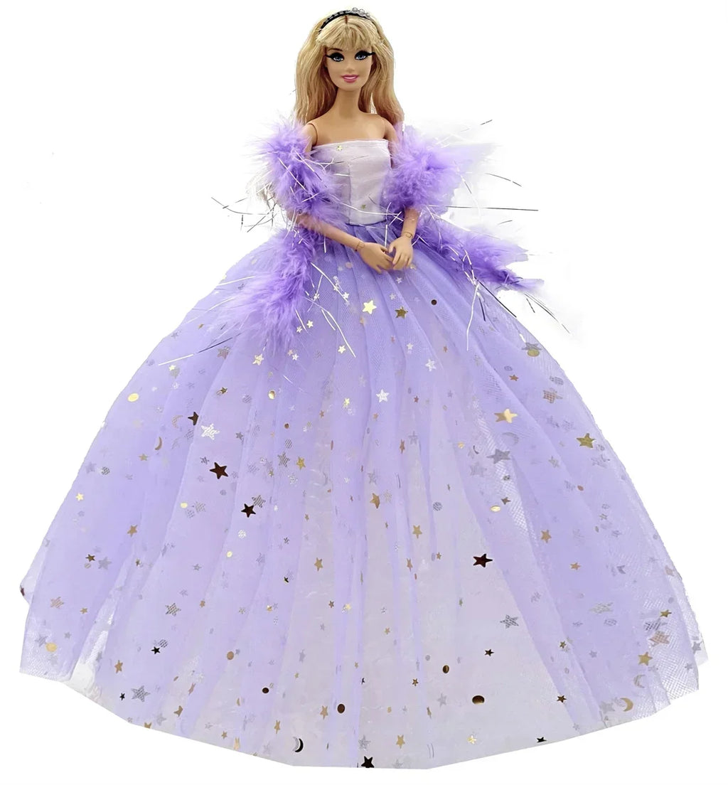 Doll Clothes Set with Shoes & Shawl for 30cm / 11’’ Dolls