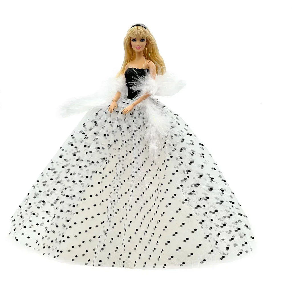 Doll Clothes Set with Shoes & Shawl for 30cm / 11’’ Dolls