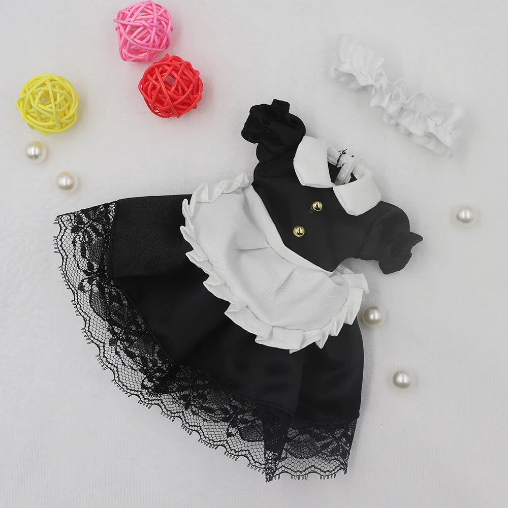 Summer Dress for 1/6 BJD Dolls – Fashion Outfit for 12” (30cm) Dolls