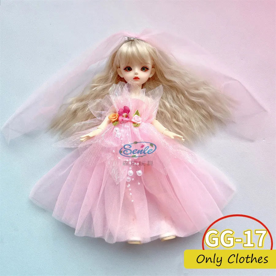1/6 BJD Doll Clothes Set – Fashion Outfit for 12” (30cm) Dolls