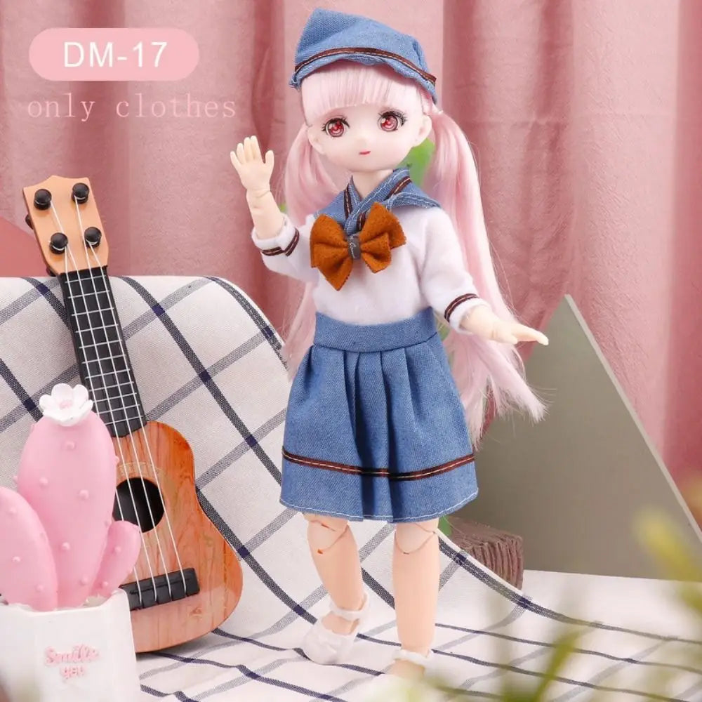 Anime Doll Clothes for 30cm BJD Dolls – Fashion Outfit