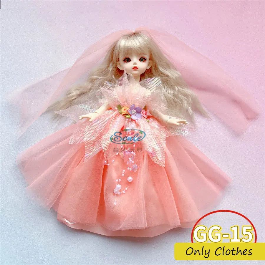 1/6 BJD Doll Clothes Set – Fashion Outfit for 12” (30cm) Dolls