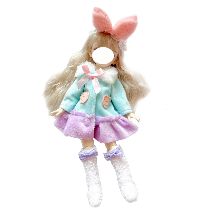 1/6 BJD Doll Clothes Set – Fashion Outfit for 12” (30cm) Dolls