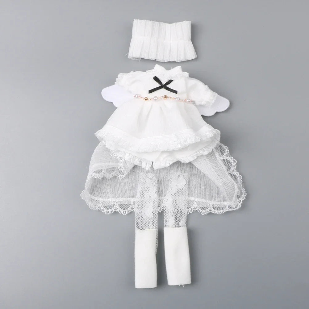 Labubu Doll Clothes Set – Fashion Outfit for 11–17cm Dolls