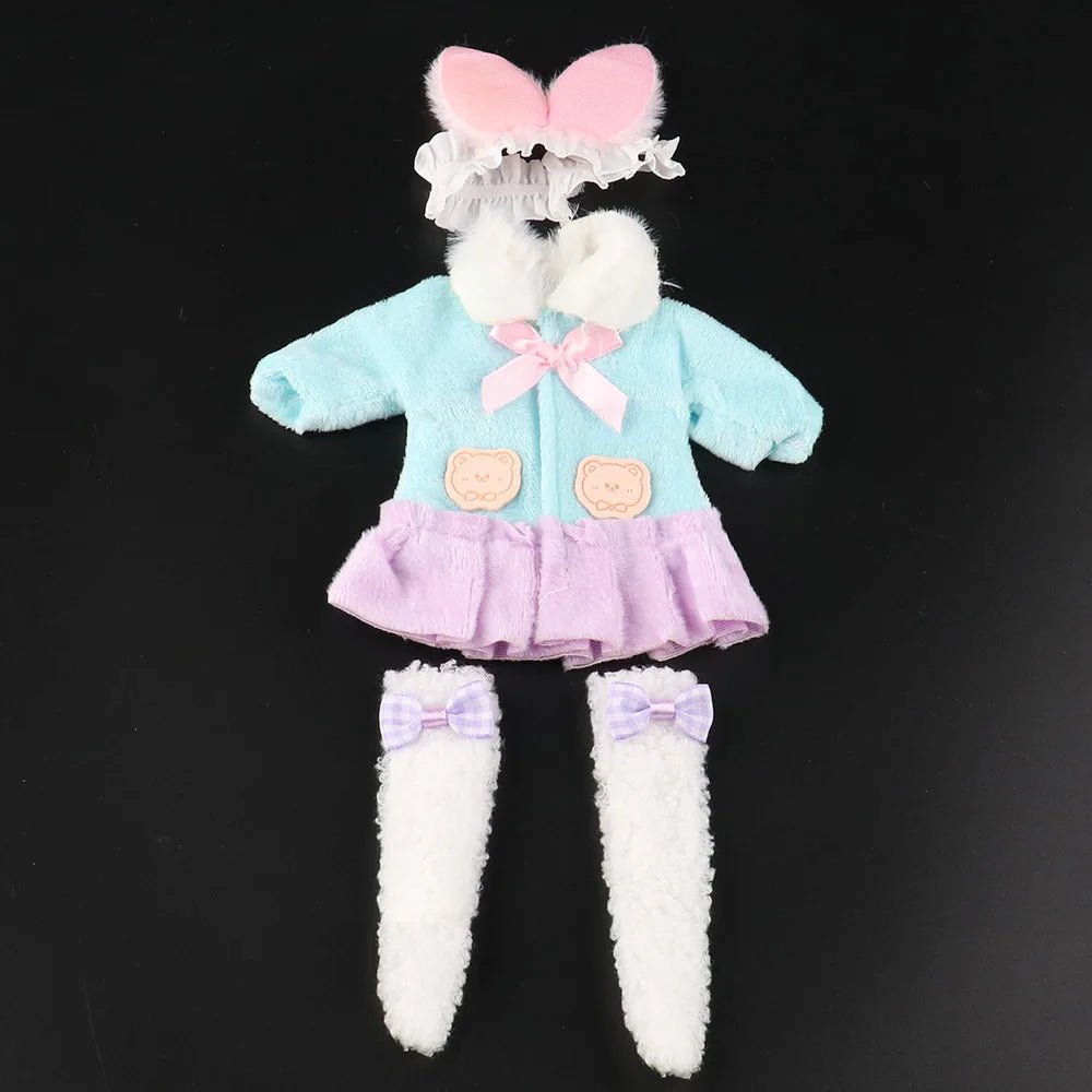 1/6 BJD Doll Clothes Set – Fashion Outfit for 12” (30cm) Dolls