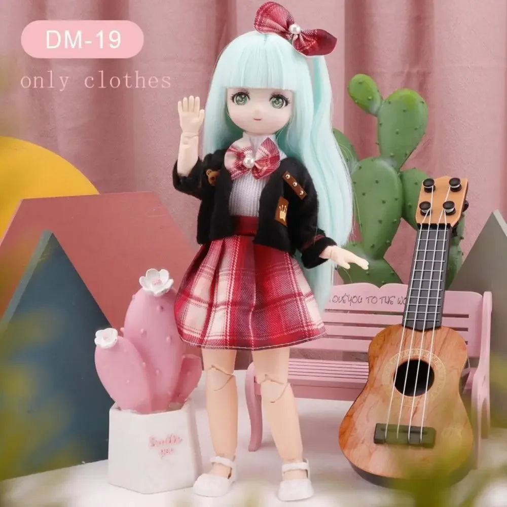 Anime Doll Clothes for 30cm BJD Dolls – Fashion Outfit