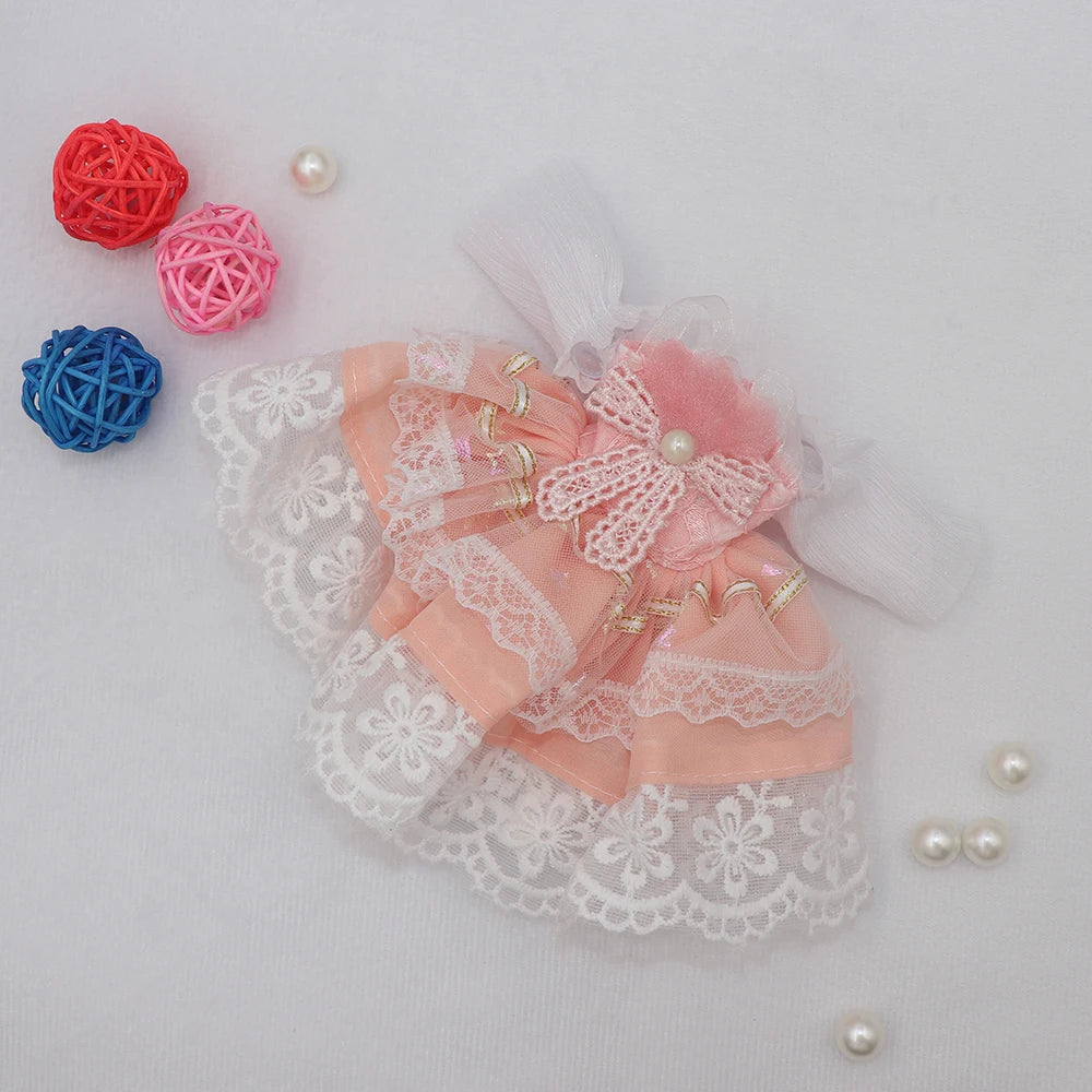 Summer Dress for 1/6 BJD Dolls – Fashion Outfit for 12” (30cm) Dolls