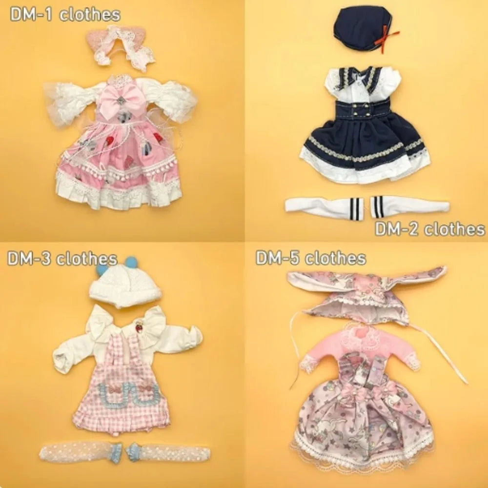 Anime Doll Clothes for 30cm BJD Dolls – Fashion Outfit