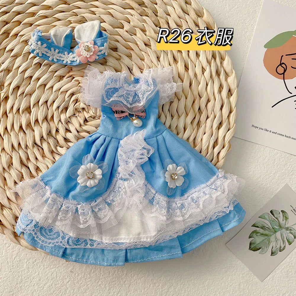 Summer Dress for 1/6 BJD Dolls – Fashion Outfit for 12” (30cm) Dolls