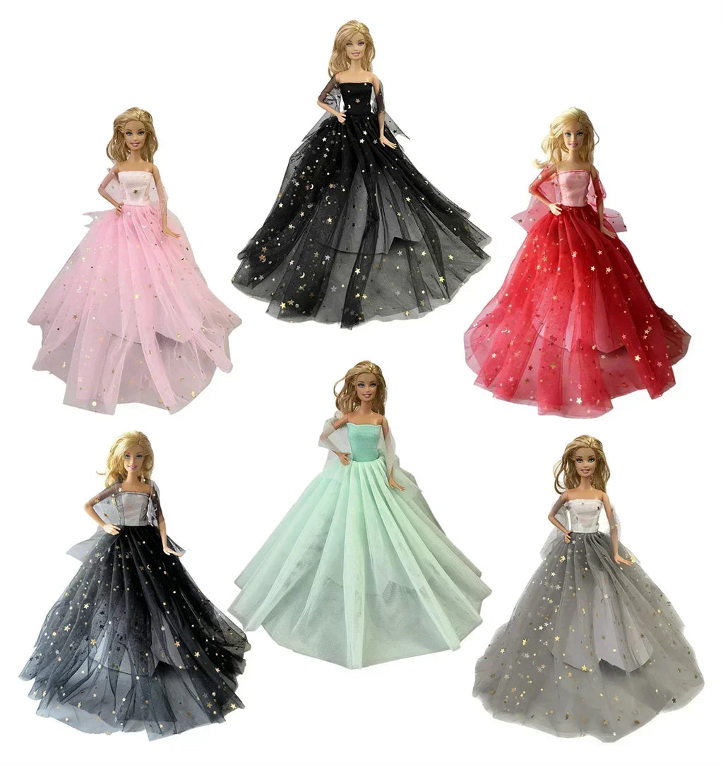Doll Clothes Set with Shoes & Shawl for 30cm / 11’’ Dolls