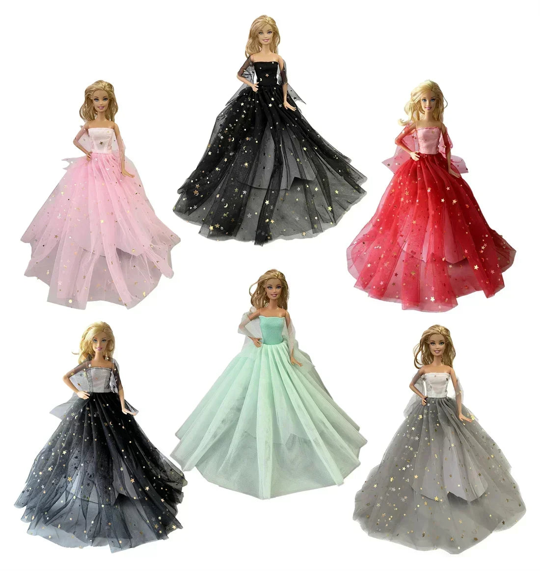 Doll Clothes Set with Shoes & Shawl for 30cm / 11’’ Dolls
