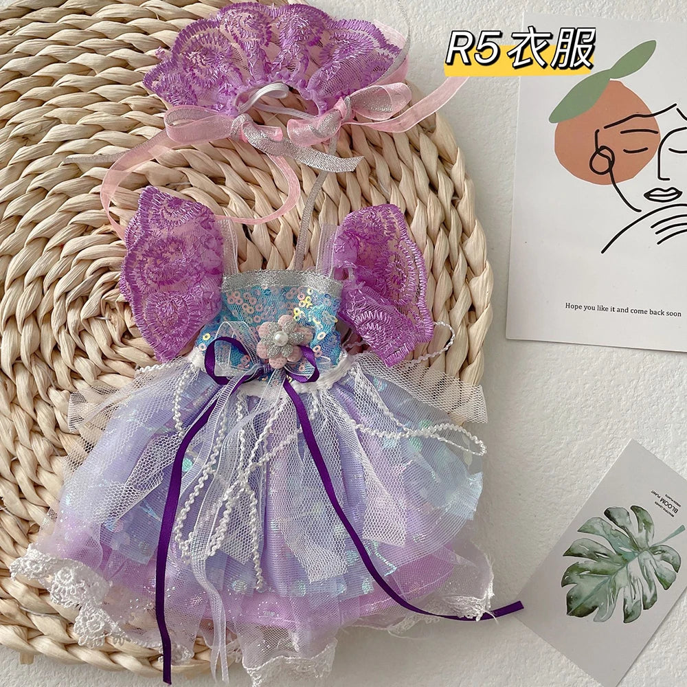 Summer Dress for 1/6 BJD Dolls – Fashion Outfit for 12” (30cm) Dolls