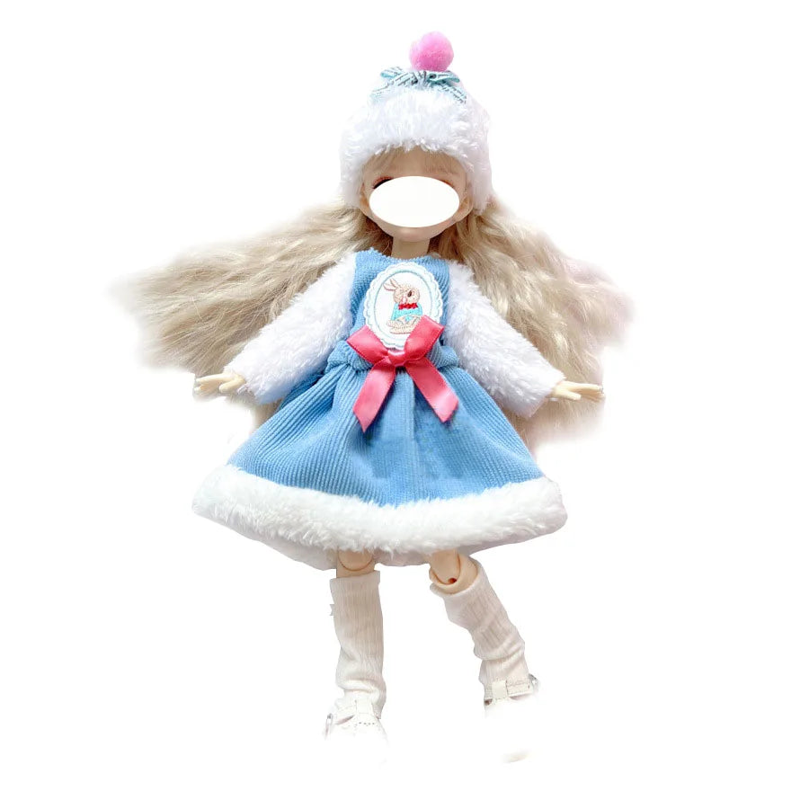 1/6 BJD Doll Clothes Set – Fashion Outfit for 12” (30cm) Dolls